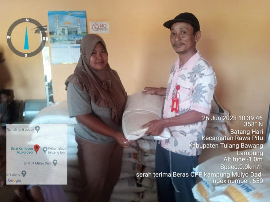 PEMBAGIAN BERAS PROGRAM BANTUAN PANGAN CBP 2023